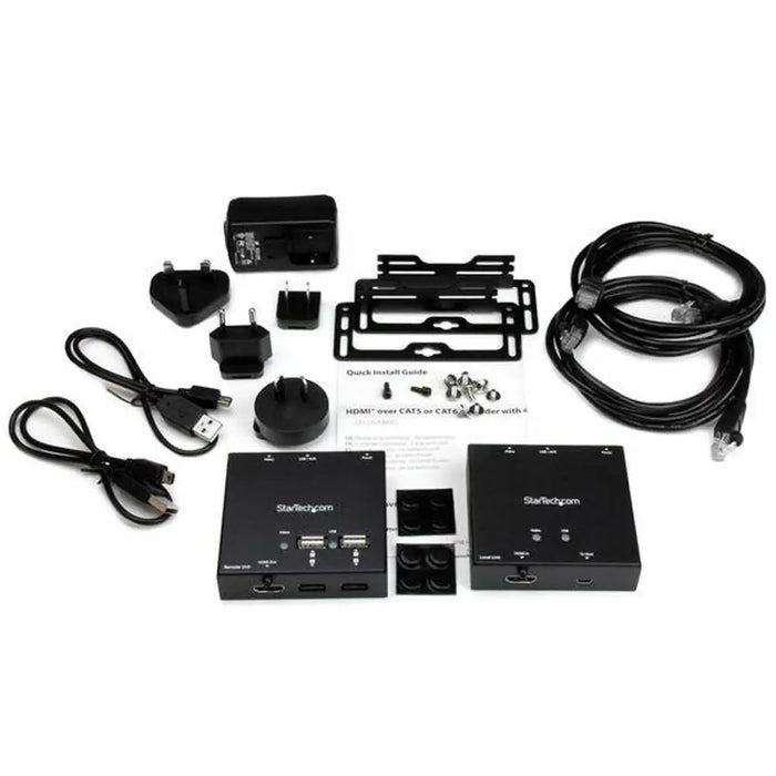 Адаптер HDMI Startech ST121USBHD WUXGA Черен