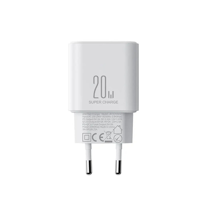 Адаптер Joyroom JR - TCF05 20W USB - C / USB - A бял