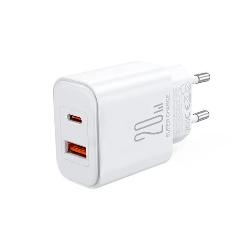 Адаптер Joyroom JR - TCF05 20W USB - C / USB - A бял