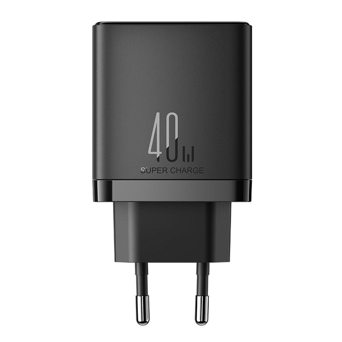 Адаптер Joyroom JR-TCF09 2x USB-C 40W черен