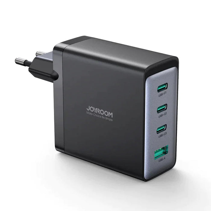 Адаптер Joyroom JR-TCG04EU 100W GaN 3x USB-C USB-A с USB-C