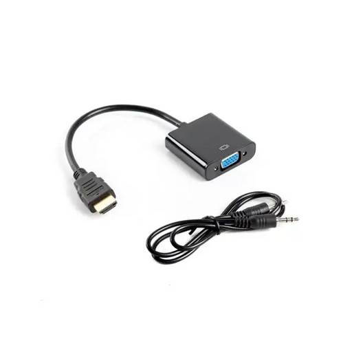 Адаптер Lanberg adapter HDMI - A (m) - > VGA (f)