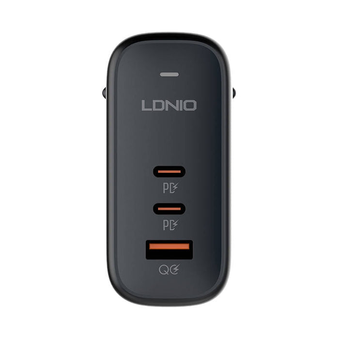 Адаптер LDNIO GaN USB Type-C 65W черен