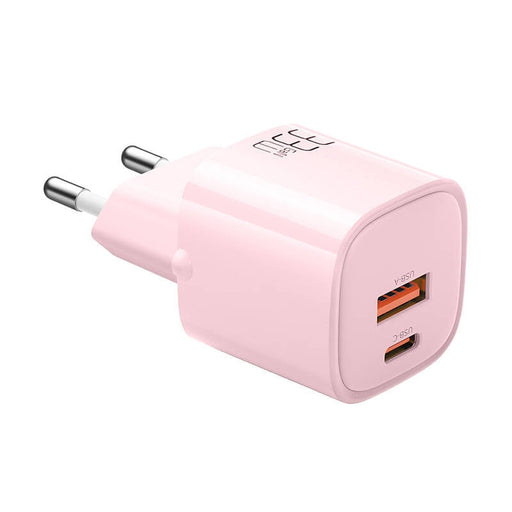 Адаптер Mcdodo CH-0155 GaN 33W USB-C USB-A розов