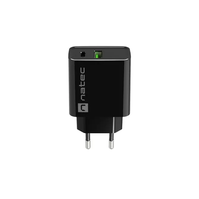 Адаптер Natec USB Charger Ribera 1X USB - A + 1X USB