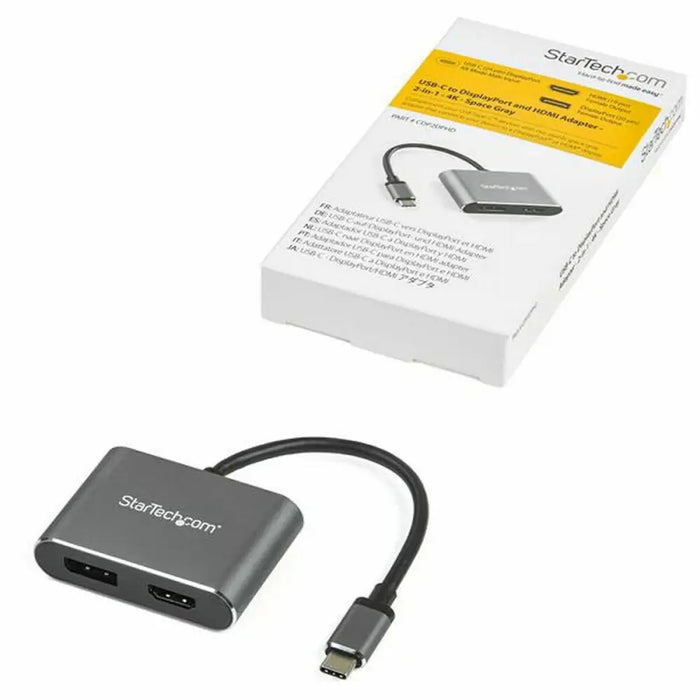 Адаптер от USB C към HDMI/DisplayPort Startech CDP2DPHD 4K