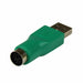 Адаптер PS/2 към USB Startech GC46MF Зелен