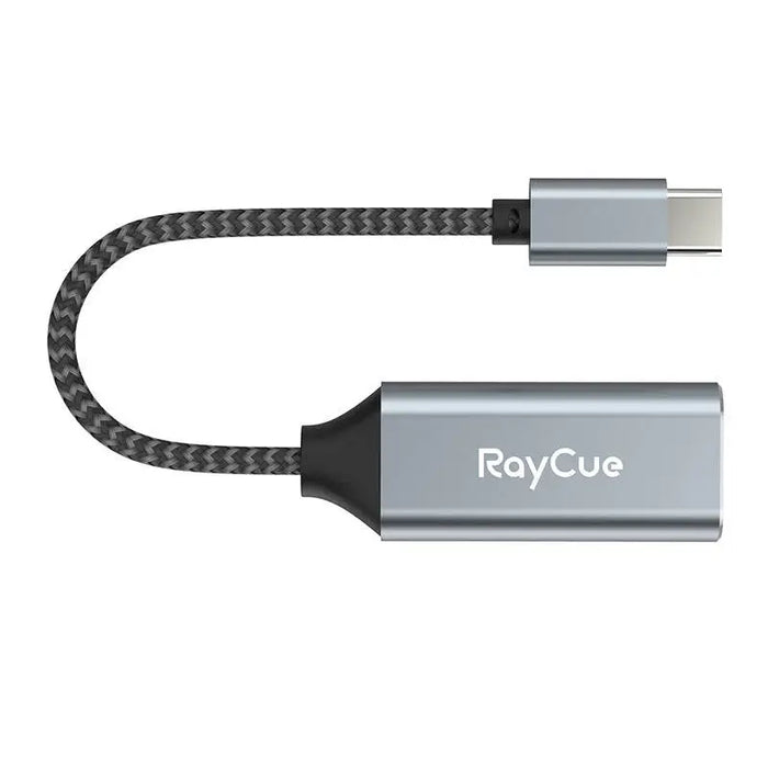 Адаптер RayCue USB - C към HDMI 4K60Hz сив