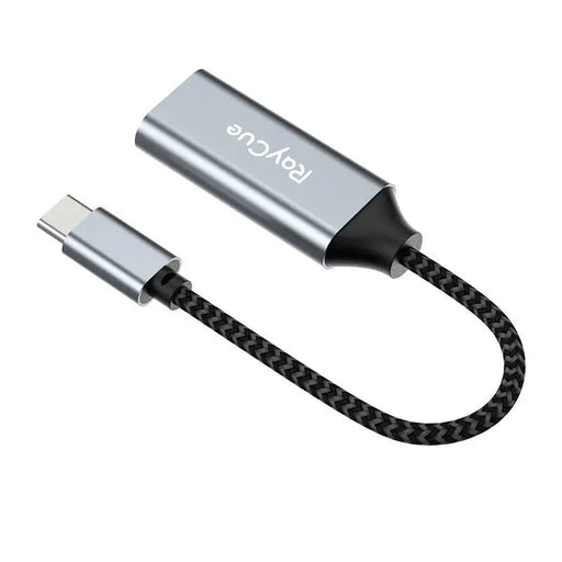 Адаптер RayCue USB - C към HDMI 4K60Hz сив