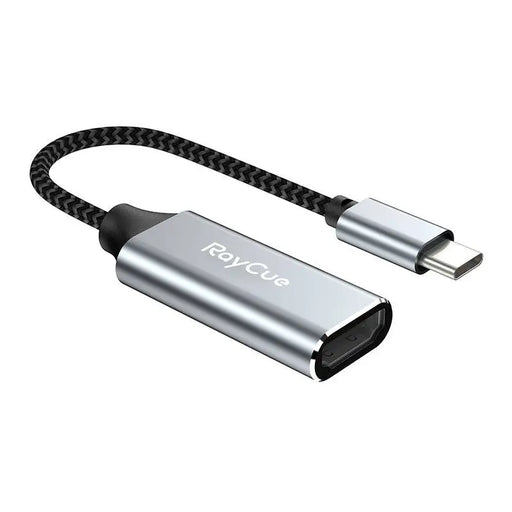 Адаптер RayCue USB - C към HDMI 4K60Hz сив