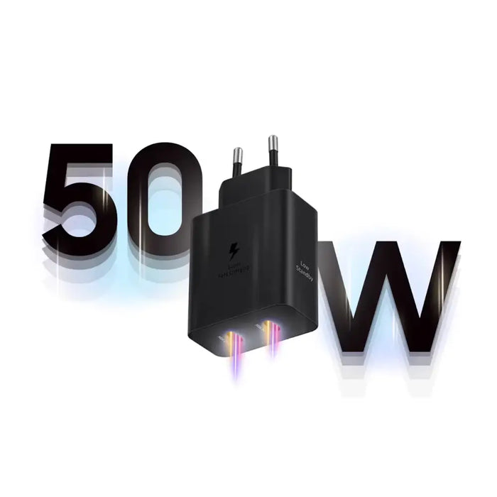 Адаптер Samsung Power Adapter Duo EP-T5020XBEGEU 2x
