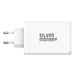 Адаптер Silver Monkey GaN 130W 3x USB-C PD 1x USB-A