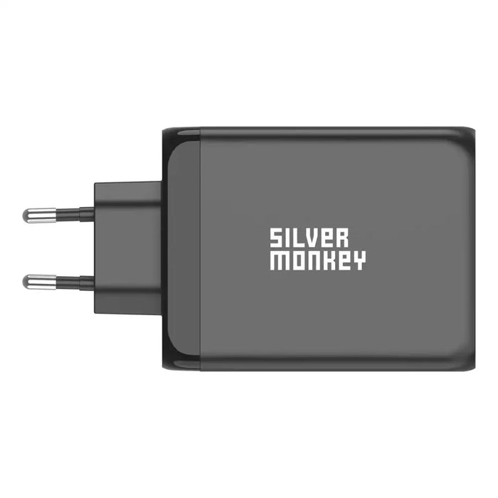 Адаптер Silver Monkey SMA153 200W GaN 3x USB-C PD