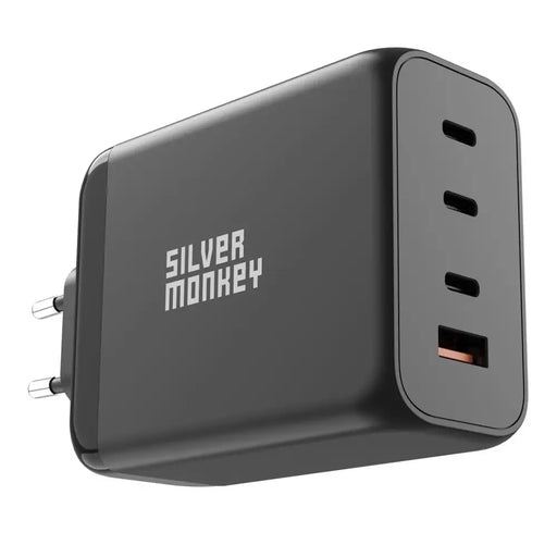 Адаптер Silver Monkey SMA153 200W GaN 3x USB-C PD