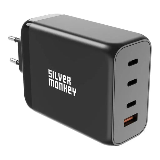 Адаптер Silver Monkey SMA153 200W GaN 3x USB-C PD