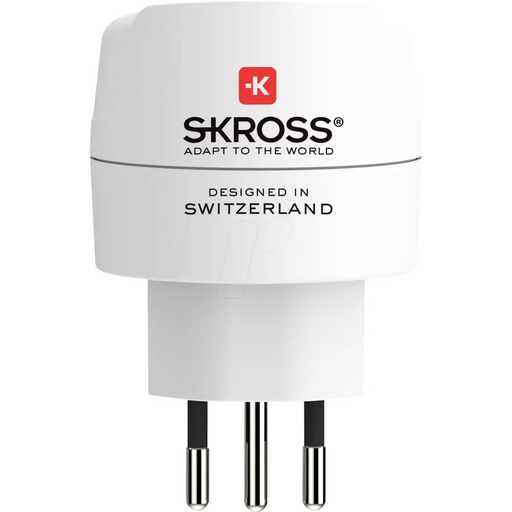 Адаптер SKROSS 1500272 EU към Siss + Italy + Brazil