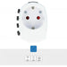 Адаптер SKROSS PRO Earthed 1103145 World Бял