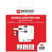Адаптер SKROSS PRO Light 2 x USB-A World Бял