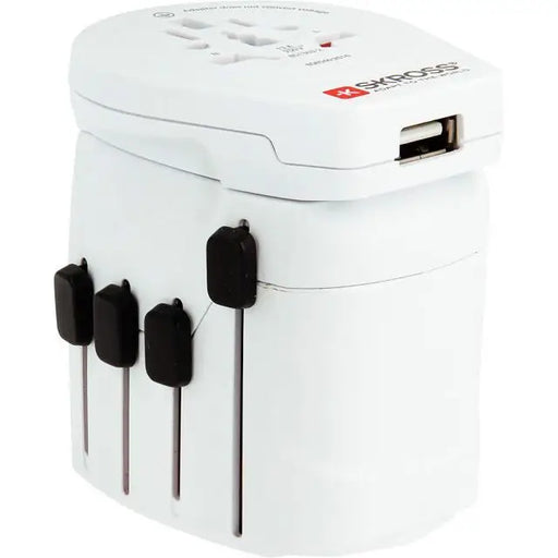 Адаптер SKROSS PRO USB 1.302539 World Бял