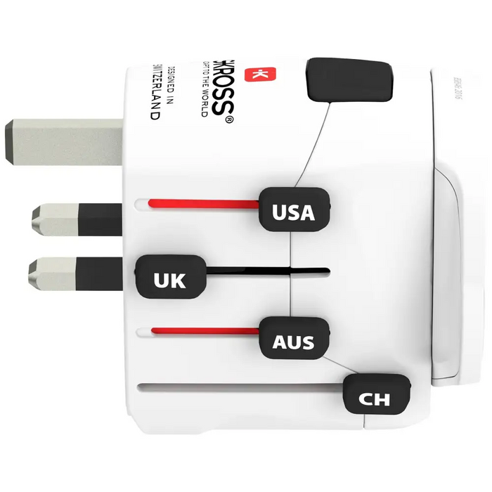 Адаптер SKROSS Pro World 1103180 Бял