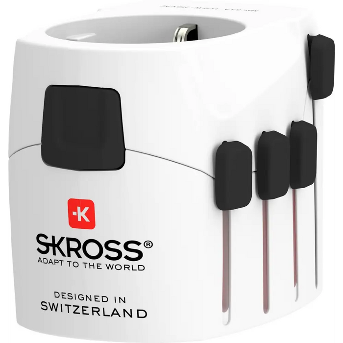 Адаптер SKROSS Pro World 1103180 Бял