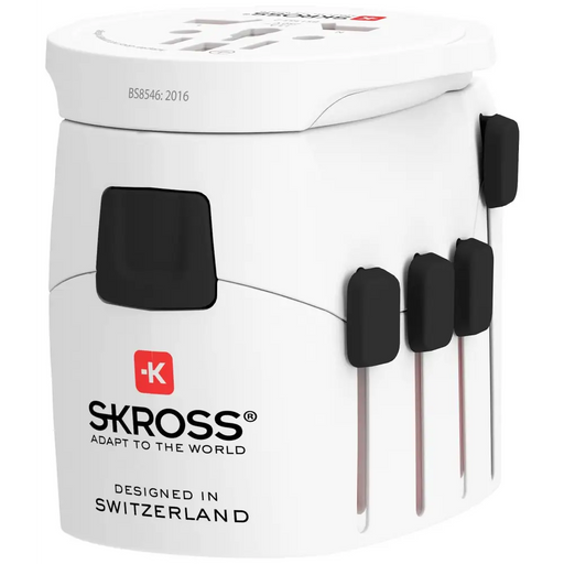 Адаптер SKROSS Pro World 1103180 Бял