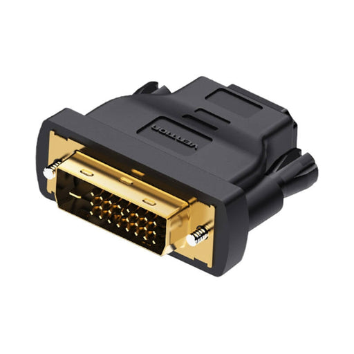 Адаптер Vention ECDB0 DVI (24+1) мъжки към HDMI женски черен