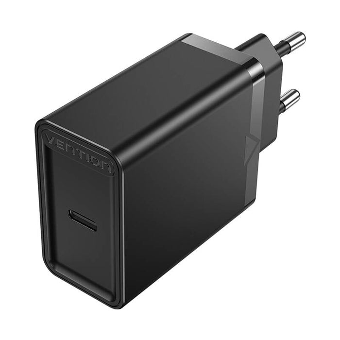 Адаптер Vention FADB0-EU USB-C 20W черен