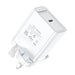 Адаптер Vention FADW0-UK USB-C 20W UK бял