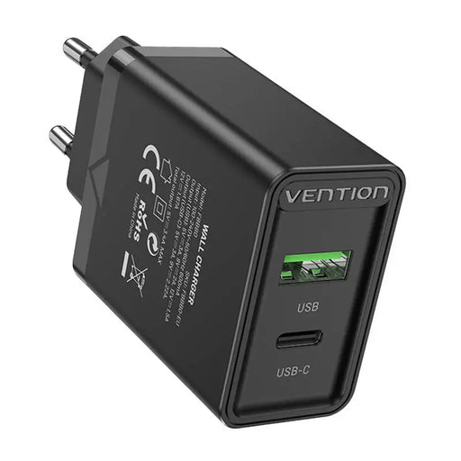 Адаптер Vention FBBB0 - EU EU USB - A(18W) USB