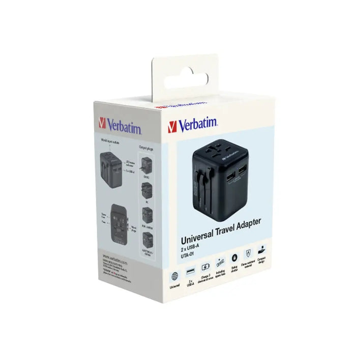 Адаптер Verbatim UTA - 01 Universal Travel Adapter