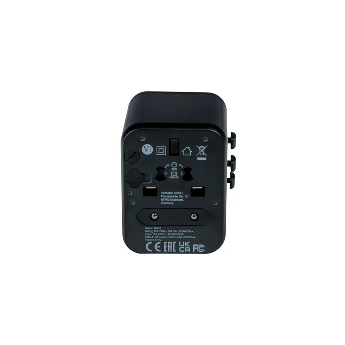 Адаптер Verbatim UTA - 01 Universal Travel Adapter