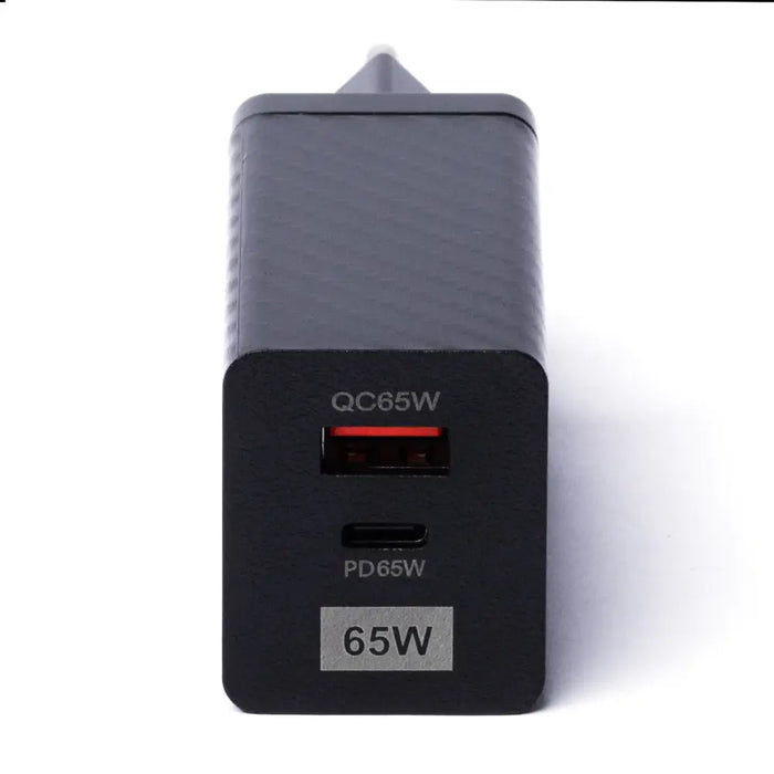 Адаптер Wozinsky 65W GaN USB USB-C QC 3.0 PD черен (WWCG01)