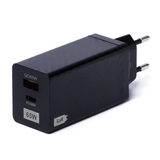 Адаптер Wozinsky 65W GaN USB USB-C QC 3.0 PD черен (WWCG01)