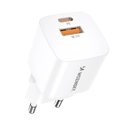 Адаптер Wozinsky CMWCW 20W USB-C / USB-A бял