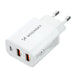 Адаптер Wozinsky CWCUCW 30W USB-C / 2x USB-A бял