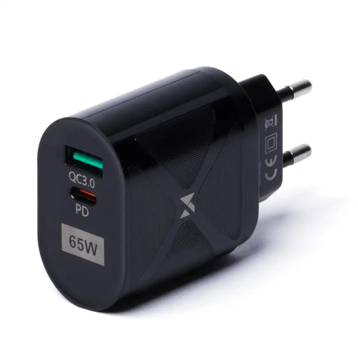 Адаптер Wozinsky USB USB-C 65W GaN черен (WWCGM1)