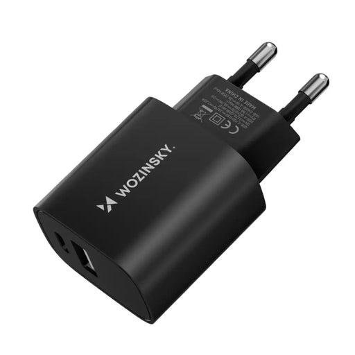 Адаптер Wozinsky WGWCB USB-A USB-C 20W черен