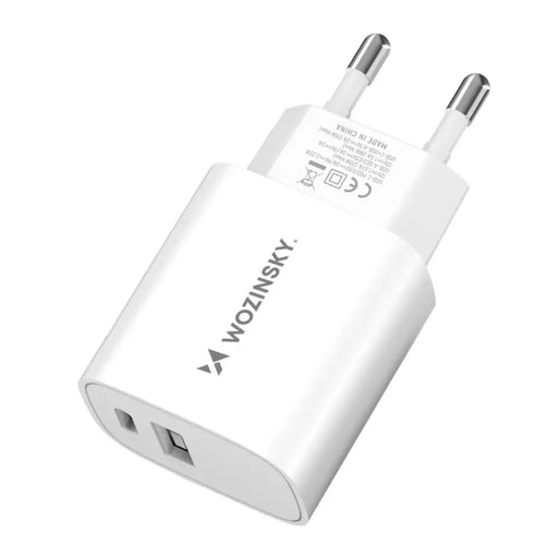 Адаптер Wozinsky WGWCW USB-A USB-C 20W бял