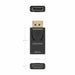 Адаптер за DisplayPort към HDMI Aisens A125-0949 Черен