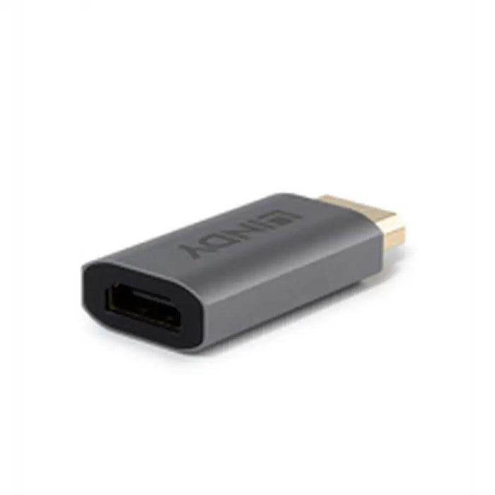 Адаптер за DisplayPort към HDMI LINDY 8K60 ACTIVE Сив