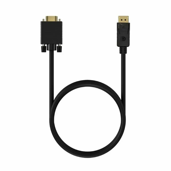 Адаптер за DisplayPort към VGA Aisens A125-0552 Черен 1 m