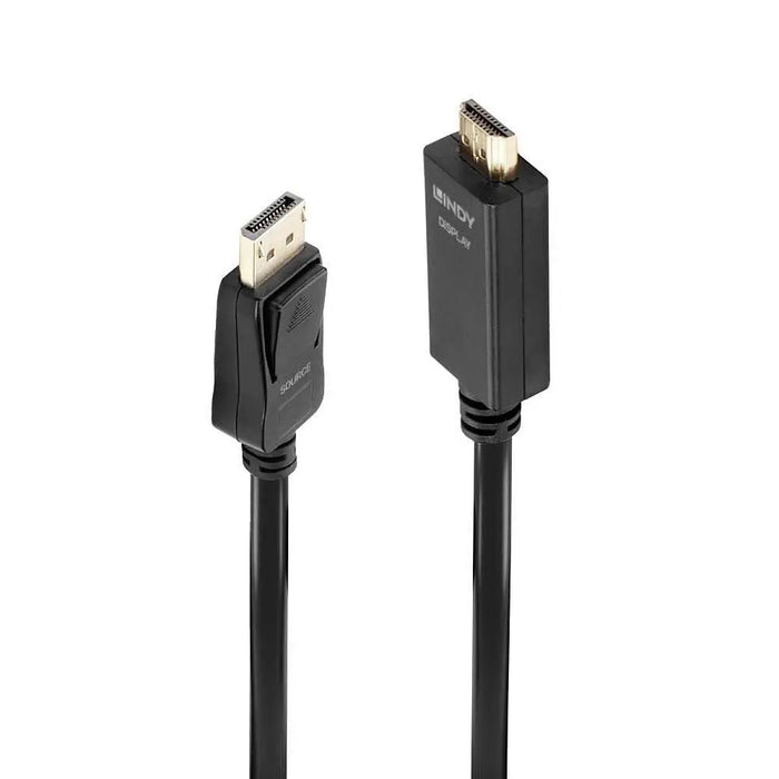 Адаптер за DisplayPort към HDMI LINDY 36922 Черен