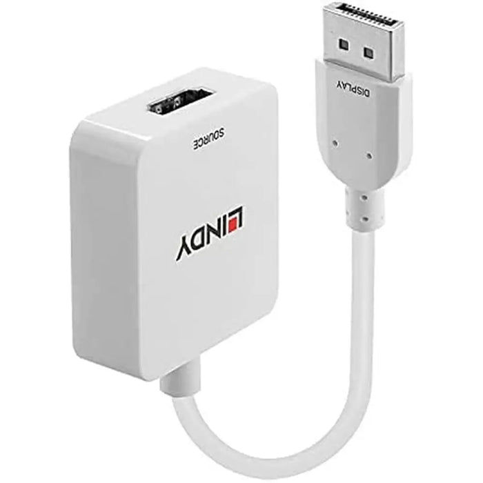 Адаптер за HDMI към DisplayPort LINDY 38303 Бял