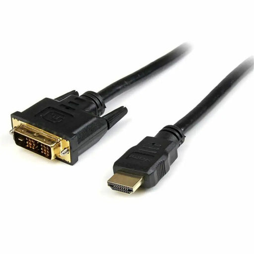 Адаптер за HDMI към DVI Startech HDDVIMM2M Черен (2 m)
