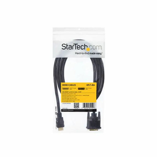 Адаптер за HDMI към DVI Startech HDMIDVIMM6 Черен