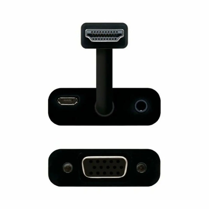 Адаптер за HDMI към SVGA с аудио NANOCABLE 10.16.2001-BK