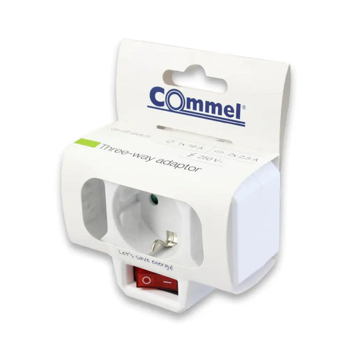 АДАПТЕР ЗА КОНТАКТ БЯЛ С КЛЮЧ COMMEL