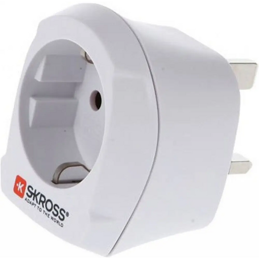 Адаптер за контакт Skross - 1500207/1500230 220v EU към UK