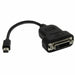 Адаптер за мини DisplayPort към DVI Startech MDP2DVIS Черен